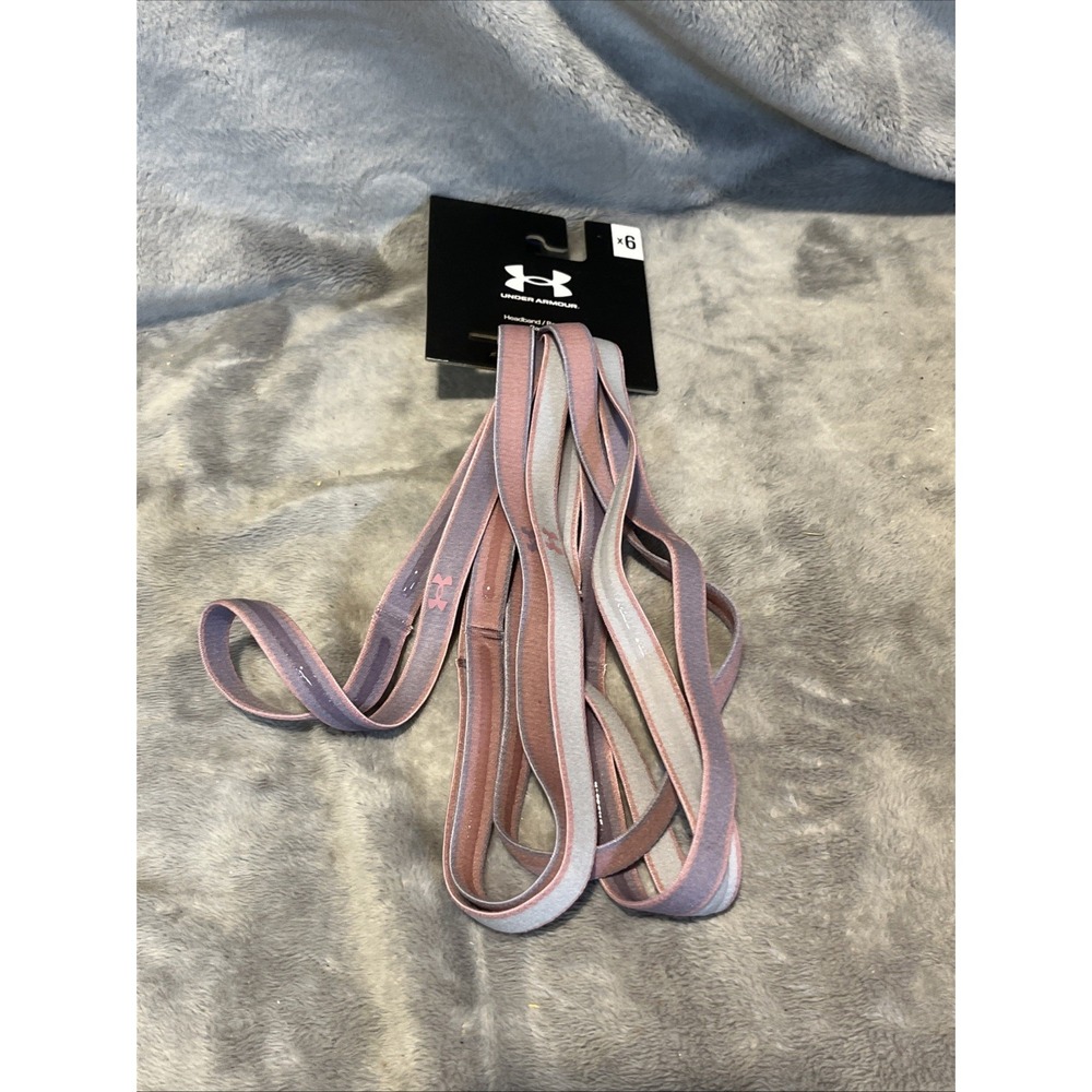 UNDER ARMOUR WOMEN HEAD BANDS 1286016 005 6 PACK